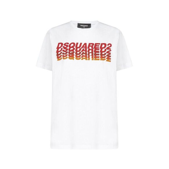 Dsquared² Gray Cotton T-Shirt main image 1
